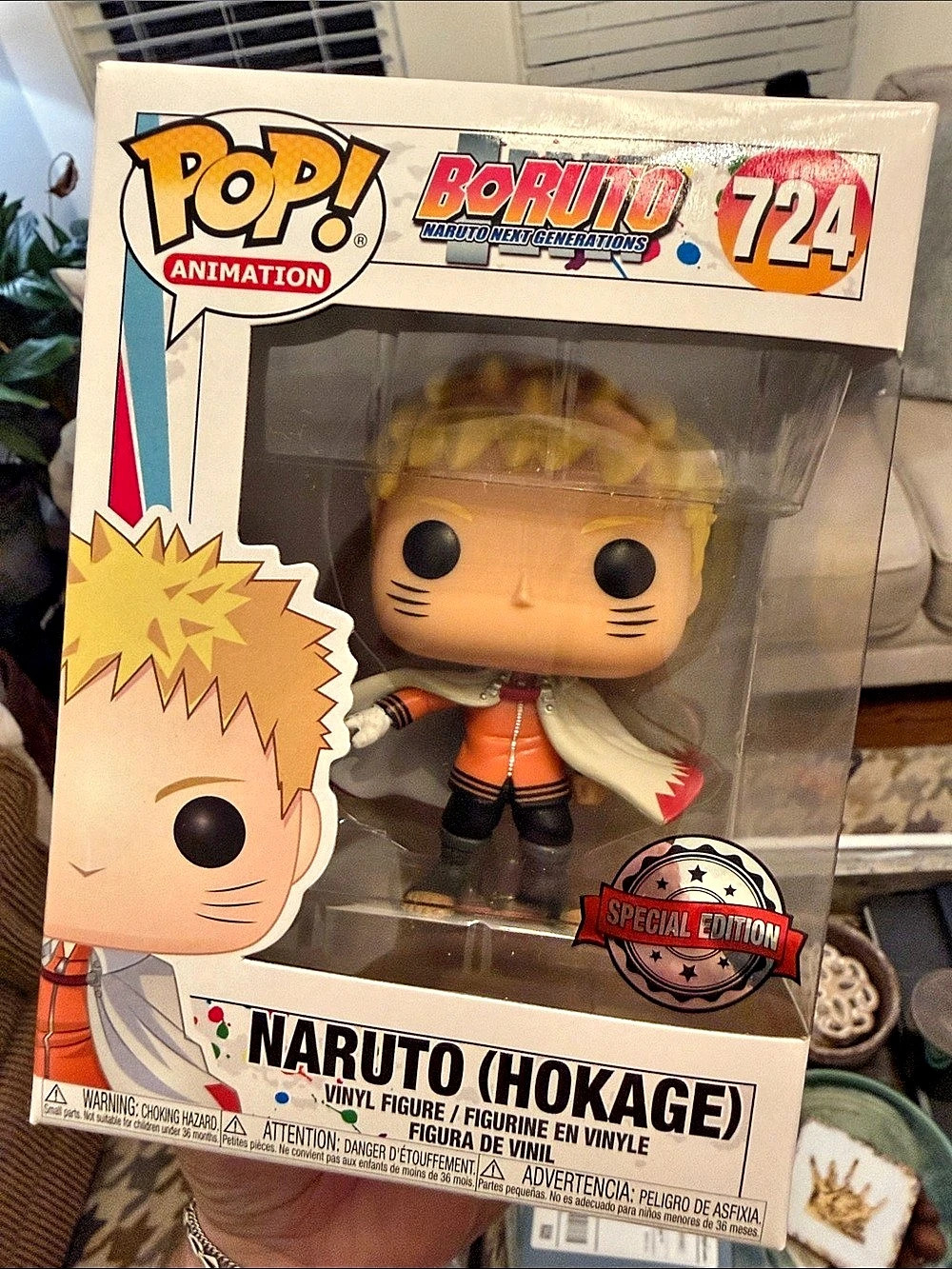 Funko Naruto (Hokage) #724 Boruto Special Edition NWT